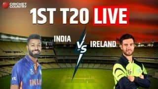 Live Score Ireland vs India 1st T20ILive Updates: Rain Likely To Play Spoilsport In 1st T20I